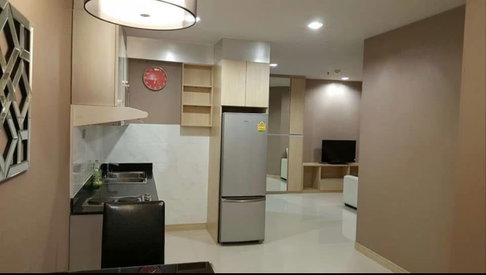 2Bed | 1Bath | MRT Phetchaburi | 58sqm | THB 23,000/mo | Fl.6 — Sukhumvit Living Town Bangkok