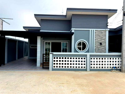 บ้านเดี่ยว ชลบุรี : ้บ้านเดี่ยวพัทยา 2.55ล้านบาท บ้านสร้างใหม่ ซอยเขามะกอก ใกล้ตลาดเอ็ม ใกล้สุขุมวิท ใกล้เลียบทางรถไฟ 3ห้องนอน 2ห้องน้ำ
