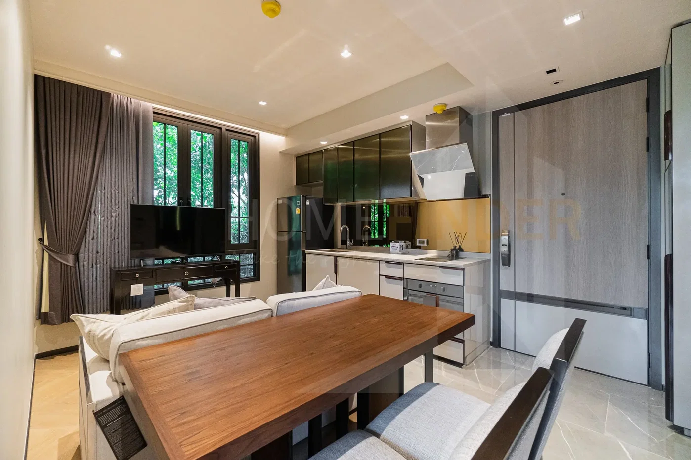 รูป The Reserve Sukhumvit 61 1 bedroom, for rent - รูปที่ 2/10