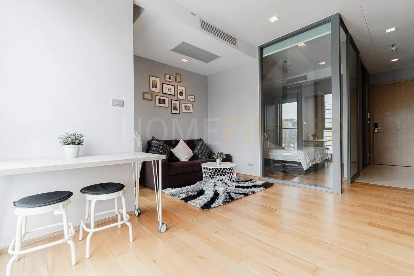 รูป Hyde Sukhumvit 13 HF-7936 1 bedroom, for rent - รูปที่ 2/9