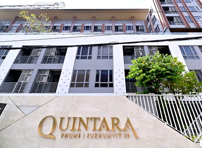 Condos for rent : 1Bed | 1Bath | BTS Phrom Phong | 31sqm | THB 20,000/mo | Fl.2 — Quintara Phume Sukhumvit 39 Bangkok