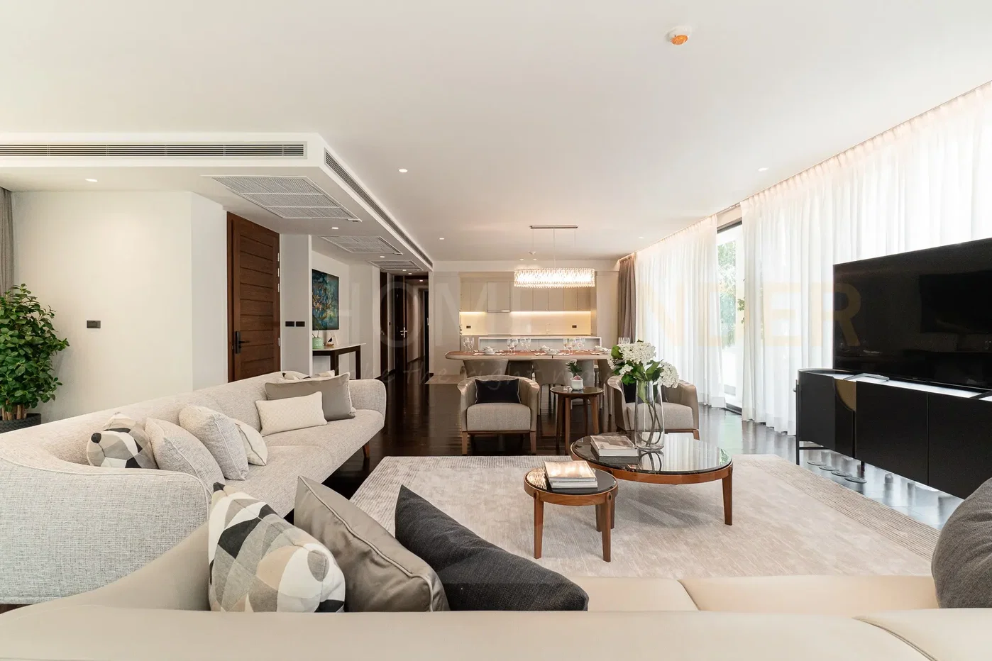 รูป La Citta Delre Thonglor 16 3 bedrooms, for sale - รูปที่ 1/23