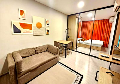 Condos for rent : 1Bed | 1Bath | BTS Punnawithi | 27sqm | THB 13,000/mo | Fl.7 — Quinn Sukhumvit 101 Bangkok