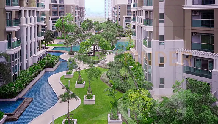 รูป Belle Grand Rama 9 2 bedrooms, for rent - รูปที่ 5/6