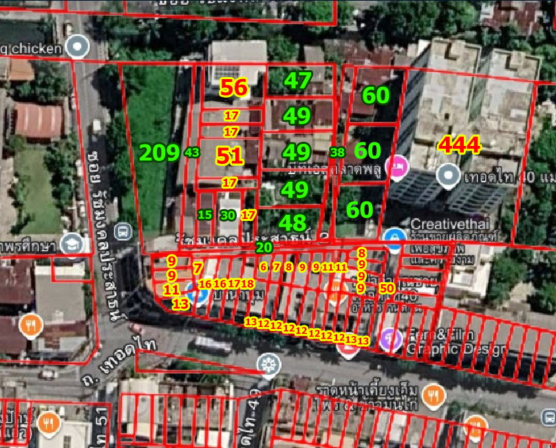 รูป ที่ดินติดถนนใหญ่ 777 ตร.ว. ใกล้สถานีรถไฟลงกลางตลาดพลู ศักยภาพ TOD  - รูปที่ 8/10