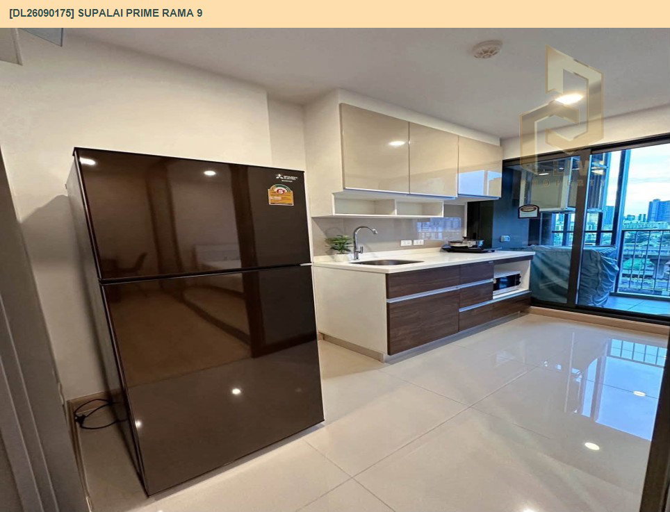 รูป DL26090175 ให้เช่าคอนโด ศุภาลัย ไพร์ม พระราม 9 (Supalai Prime Rama 9) ใกล้ MRT พระราม 9 พร้อมเข้าอยู่ โทรด่วน 0653619502 LineID @952jdxxk - รูปที่ 5/8