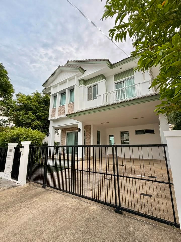 ✅ว่าง✨ ✨65,000 /. ให้เช่า บ้านเดี่ยวหรู “มัณฑนา 2 อ่อนนุช-วงแหวน” ✨4ห้องนอน3ห้องน้ำ✨💚ทักLINE: @682rrwqo
