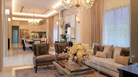 Baan Sansiri Pattanakarn - Super luxury 4 bedroom house with big garden and swimming pool in Pattanakarn, Bangkok Thailand 4 bedrooms, for rent