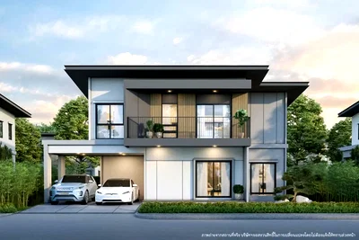 Houses for sale Saphan Nonthaburi-Bang Bua Thong Road : Venue Flow Chaengwattana 4 bedrooms, for sale