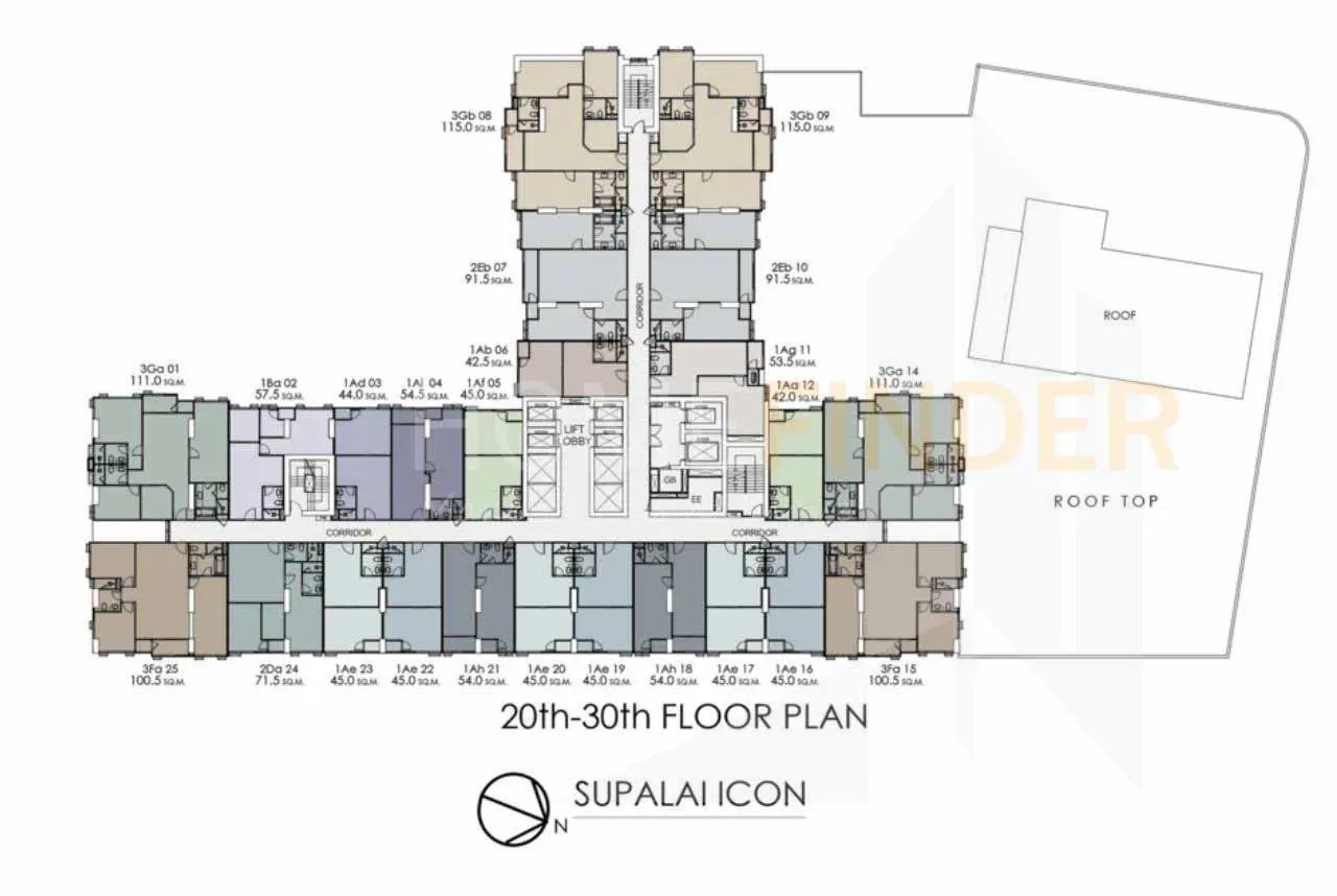 picture Supalai ICON Sathorn 2 bedrooms, for sale - 3/6