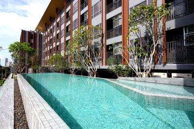 Condos for rent : 1Bed | 1Bath | BTS Phrom Phong | 30sqm | THB 18,000/mo | Fl.4 — Quintara Phume Sukhumvit 39 Bangkok