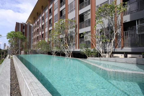 1 ห้องนอน | 1 ห้องน้ำ | BTS Phrom Phong | 30 ตร.ม. | 18,000 บาท/เดือน | ชั้น 4 — Quintara Phume Sukhumvit 39 กรุงเทพฯ