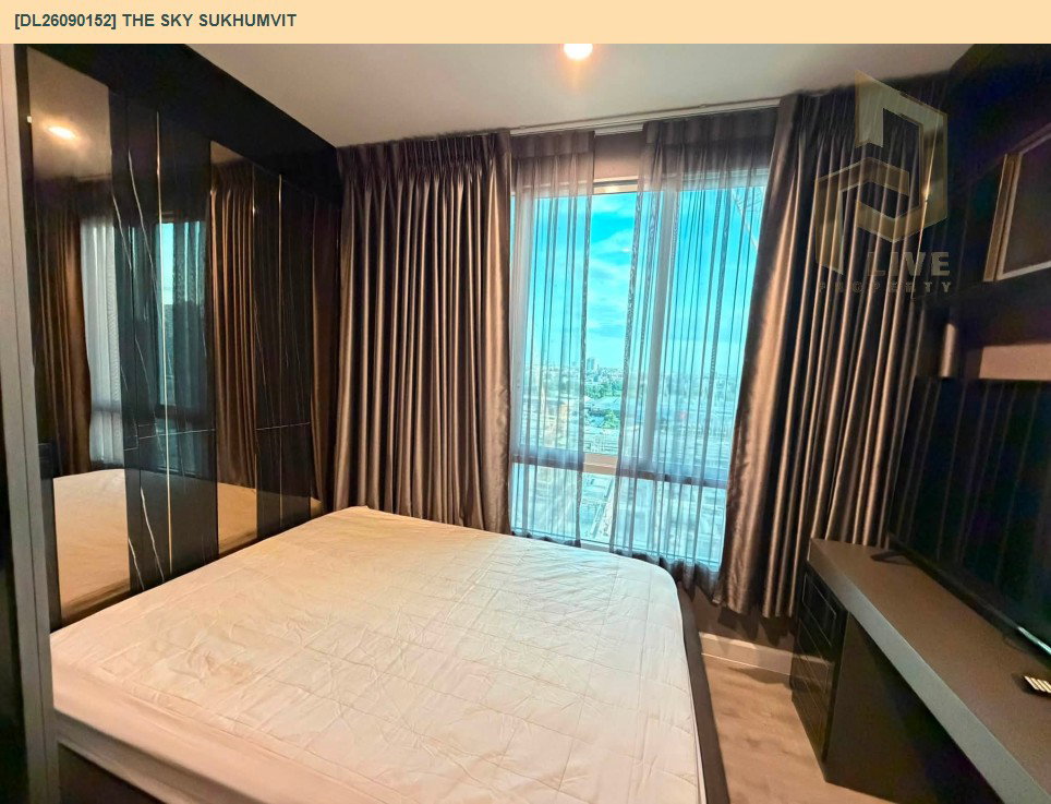 รูป DL26090152 ให้เช่าคอนโด เดอะ สกาย สุขุมวิท (The Sky Sukhumvit) ใกล้ BTS อุดมสุข พร้อมเข้าอยู่ โทรด่วน 0638692663 LineID @952jdxxk - รูปที่ 5/11