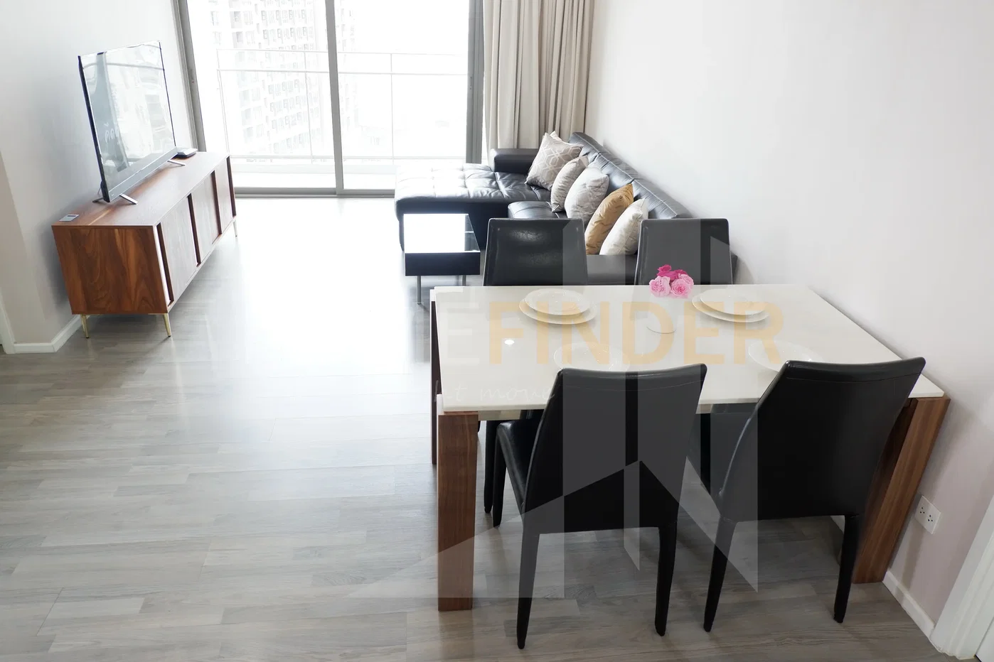 รูป The Room Sukhumvit 69 2 bedrooms, for rent - รูปที่ 2/8