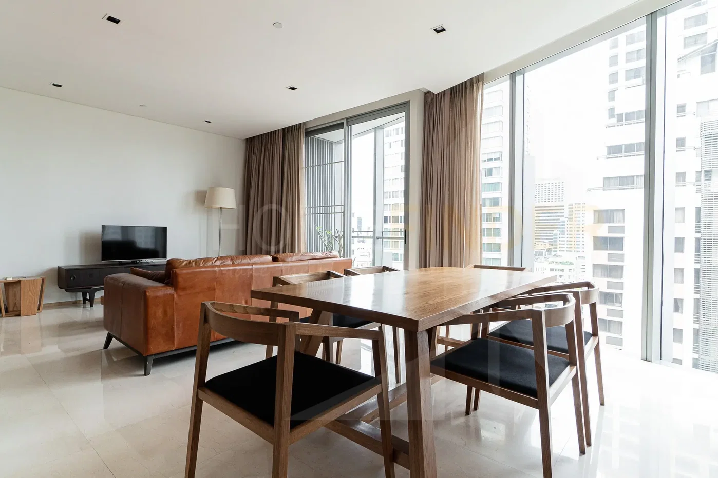 รูป Saladaeng Residences 2 bedrooms, for rent - รูปที่ 5/11
