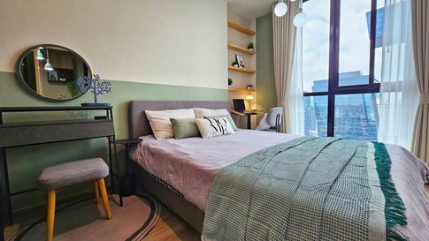 Ready to move in❗️"𝐍𝐮𝐞 𝐃𝐢𝐬𝐭𝐫𝐢𝐜𝐭 𝐑𝟗" 1 Bedroom 30.79 Sq.m. Floor 26 Tower R