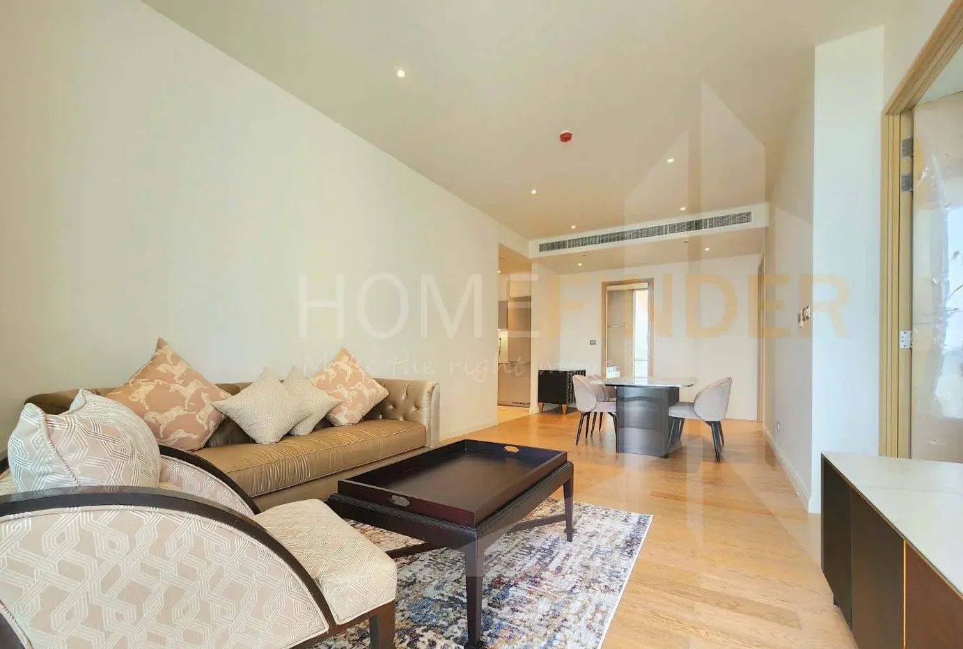 รูป Magnolias Waterfront Residences 2 bedrooms, for rent - รูปที่ 2/5