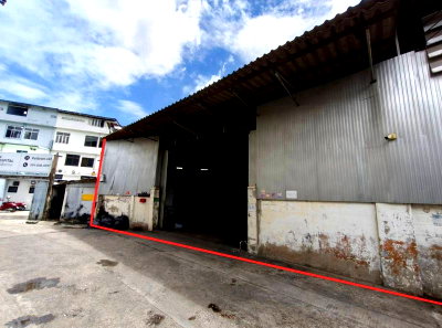 โรงงาน วิทยาลัยเทคโนโลยีพณิชยการราชดำเนิน : 🏭(ขาย)โกดังท่าพระ 📍เพชรเกษม 17 -   ▪️ขนาด 196 ตร.ว.🚅 ใกล้ MRT ท่าพระ