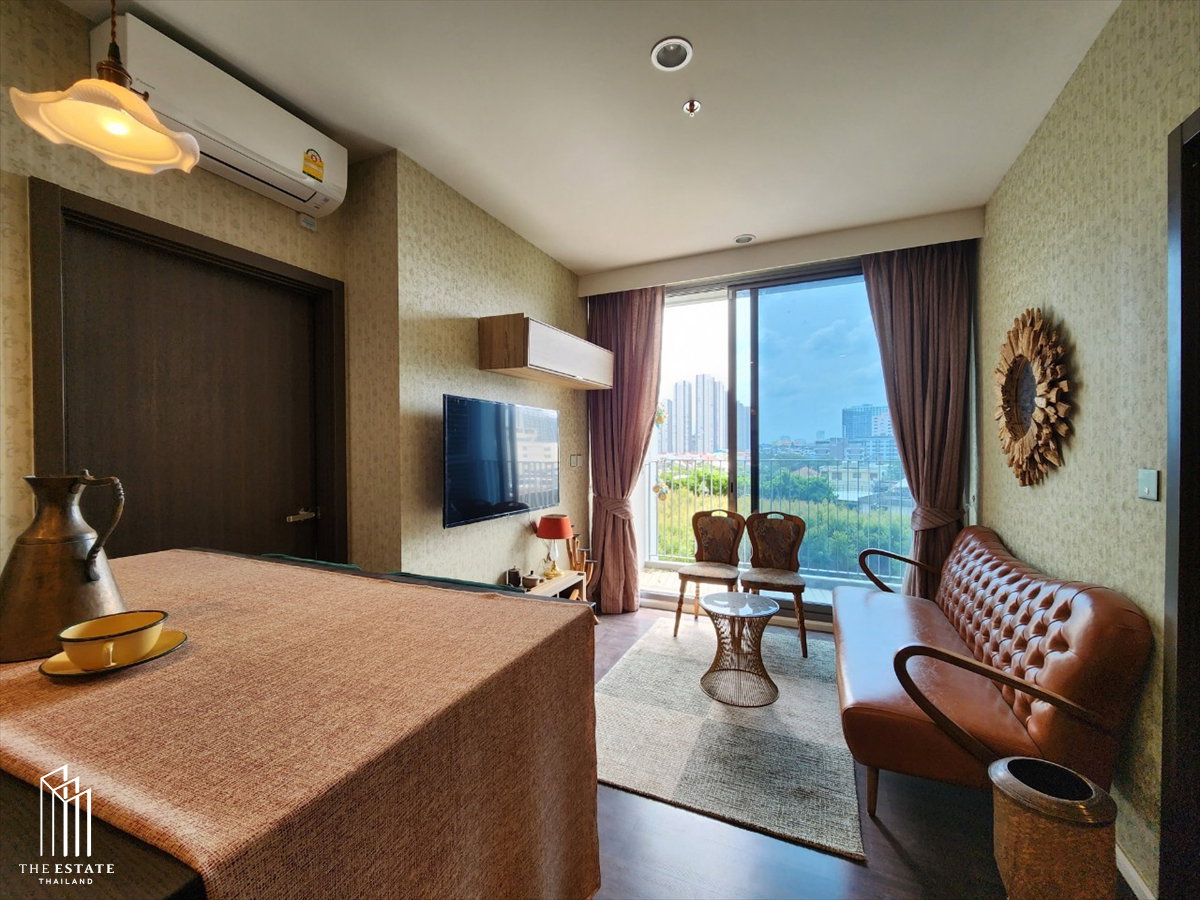 รูป For rent Whizdom Inspire Sukhumvit ใกล้ BTS ปุณณวิถี ห้องมุมวิวสวน @32,000 Baht - รูปที่ 1/9