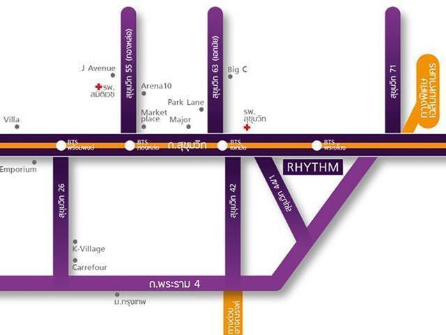 รูป ขายคอนโด Rhythm Sukhumvit 44/1 (ริทึ่ม สุขุมวิท 44/1) ติด BTS พระโขนง 70 ม. | 47.94 ตร.ม. ชั้น 15 พร้อมอยู่ | #TPI-3219 - รูปที่ 18/18