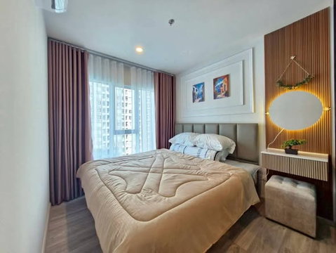 1Bed | 1Bath | BTS Bang Na | 28sqm | THB 12,000/mo | Fl.21 — Regent Home Bangna Bangkok