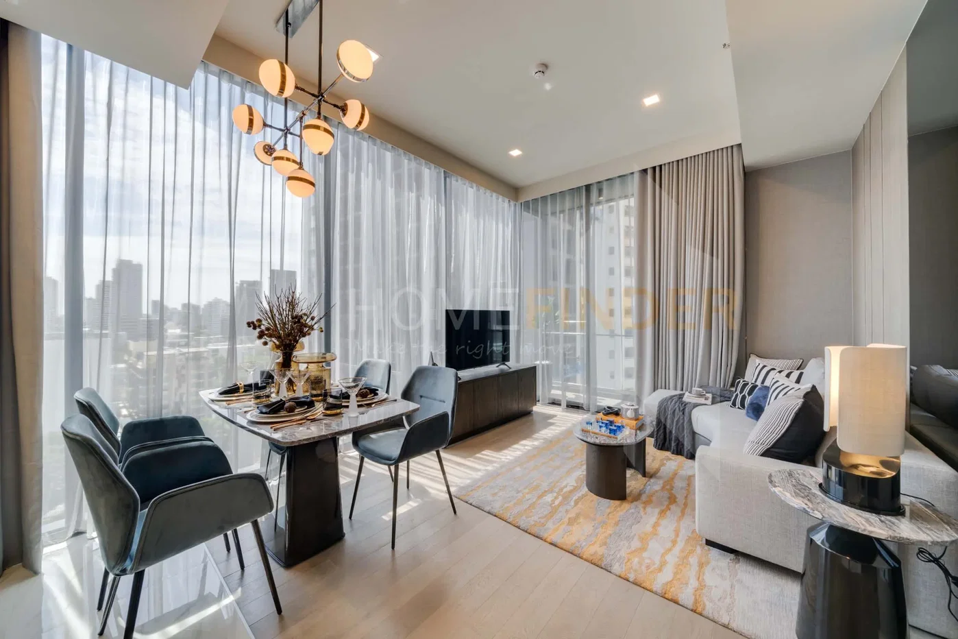 รูป CELES Asoke 2 bedrooms, for sale - รูปที่ 1/4