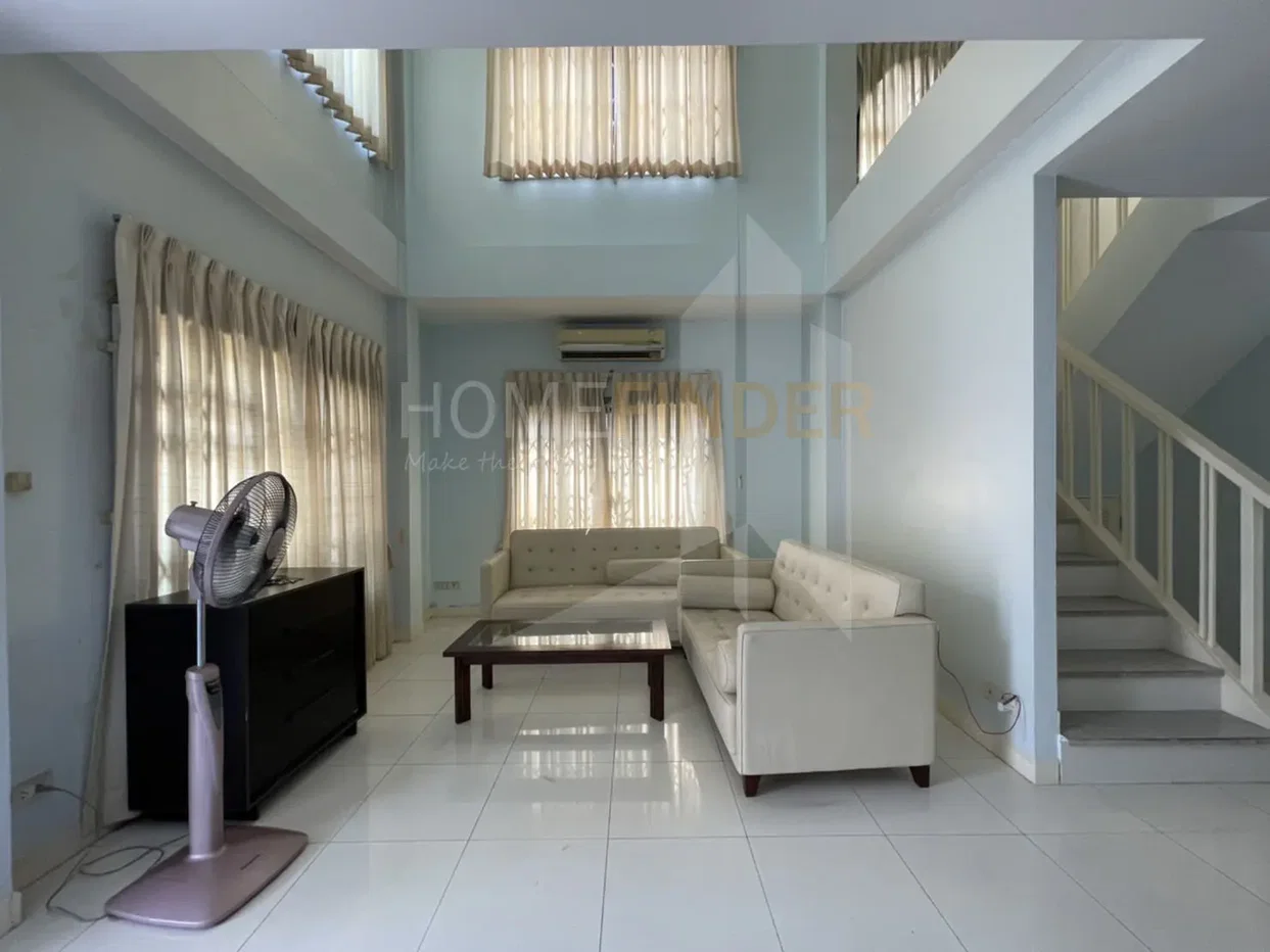 picture Baan Klang Krung Rama 9 3 bedrooms, for rent - 6/7