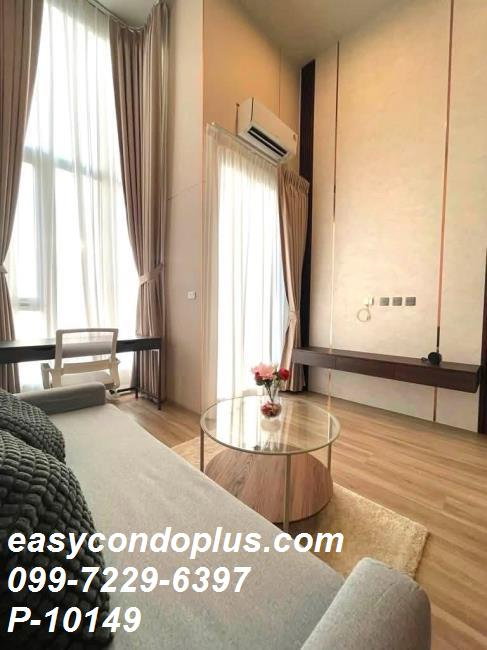 รูป P-10149 | 📢 ให้เช่าคอนโด : Culture Thonglor ห้อง Duplex ดีไซน์หรู! ใกล้ BTS ทองหล่อ 35,000 บ. | Line ID: @easycondoplus | 099-229-6397 - รูปที่ 2/5