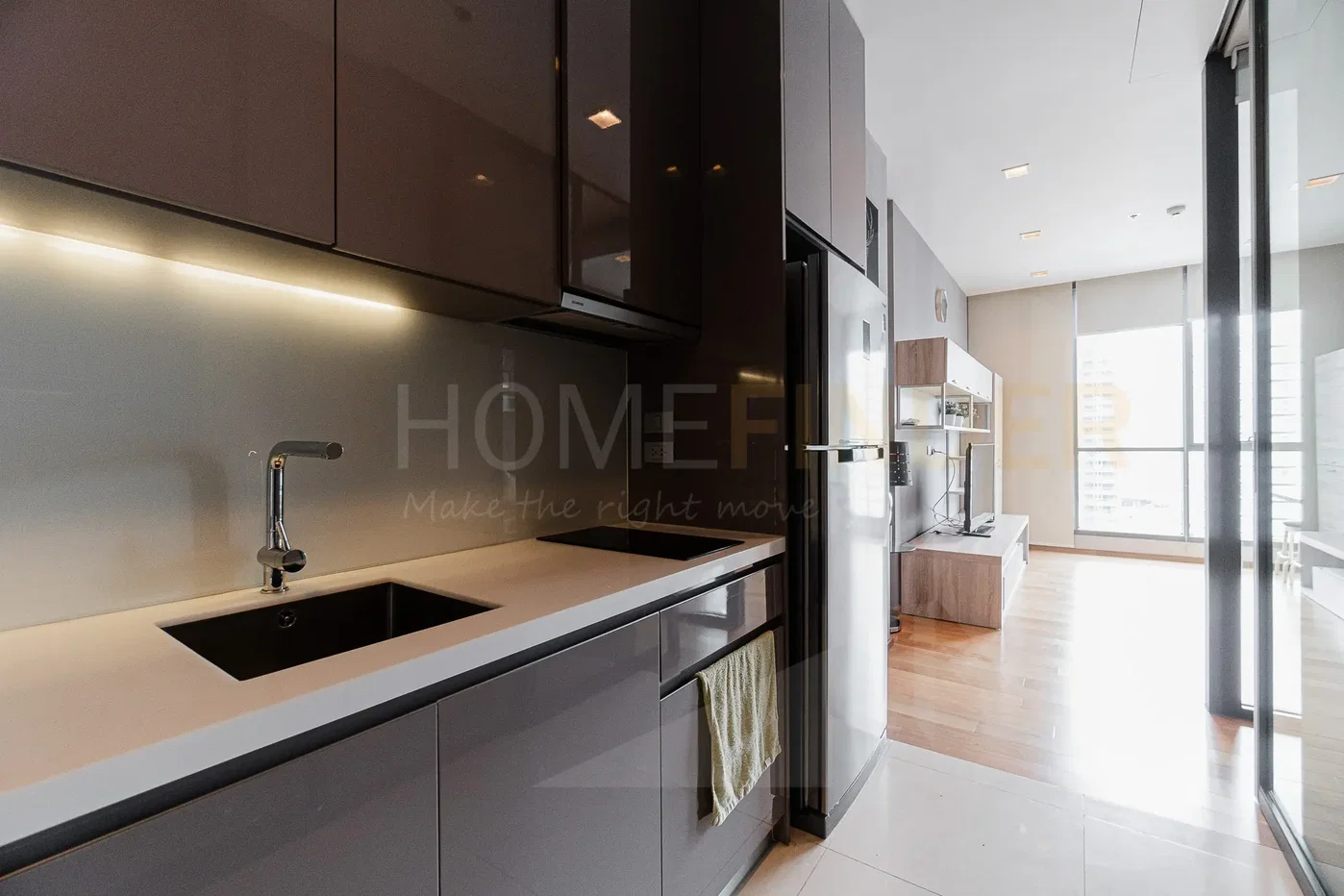 รูป Hyde Sukhumvit 13 HF-7936 1 bedroom, for rent - รูปที่ 4/9