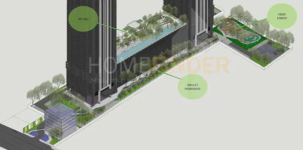 รูป One9Five Asoke - Rama 9 1 bedroom, for sale - รูปที่ 4/5