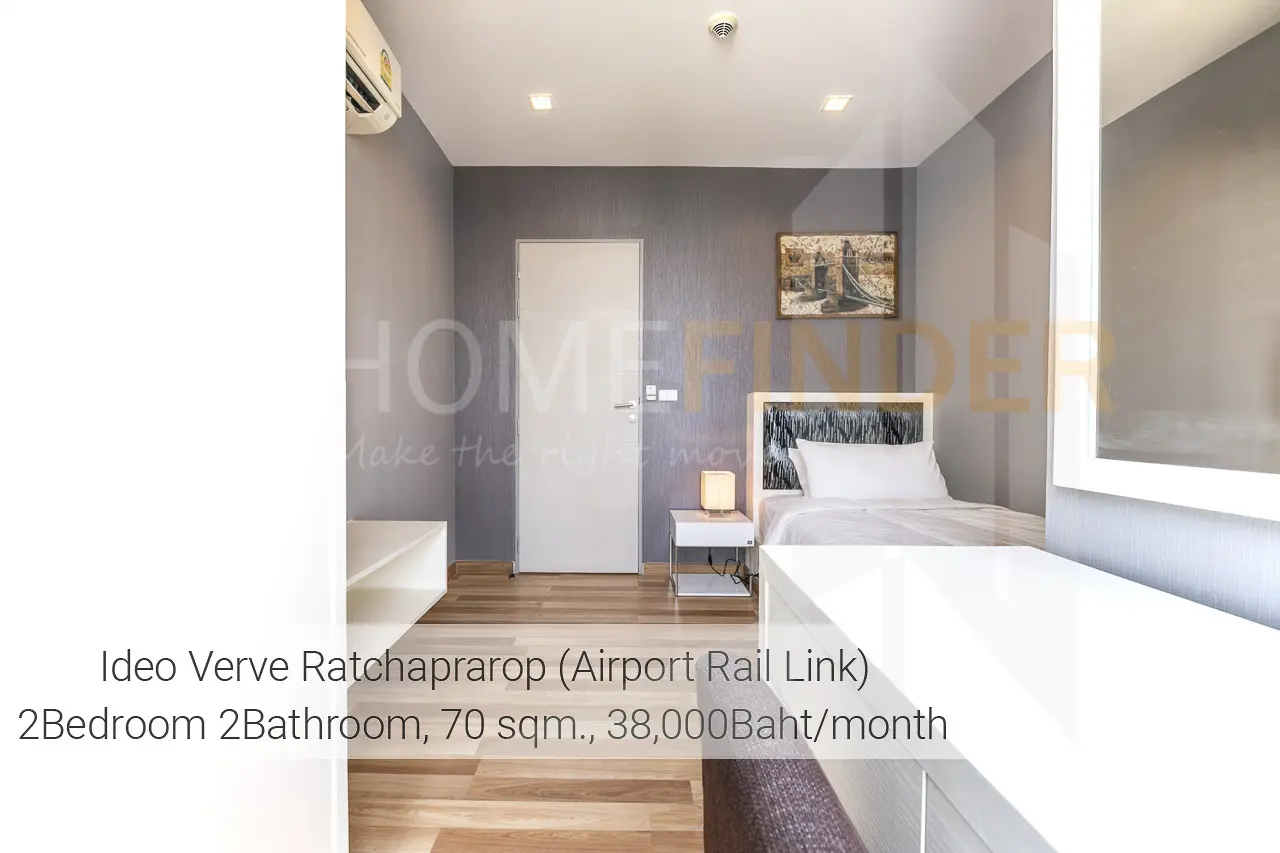 รูป IDEO Verve Ratchaprarop 2 bedrooms, for rent - รูปที่ 12/20