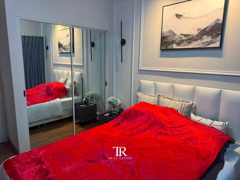 For rent, A Space Asoke-Ratchada | 1 bedroom | 1 bathroom | 35 sq.m. | 12A floor | Asoke-Ratchada | 💰 15,000 THB | LINE: @944hjngx | Code UE0073