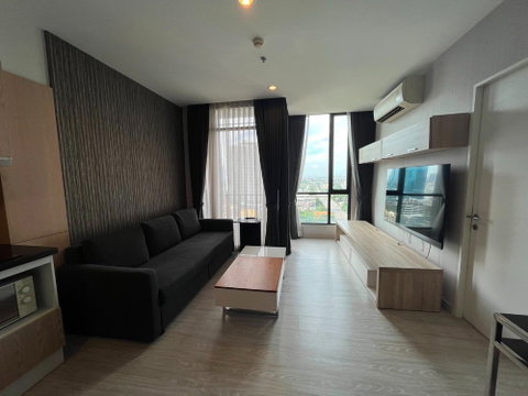 1 ห้องนอน | 1 ห้องน้ำ | BTS Ekkamai | 43 ตร.ม. | 25,000 บาท/เดือน | ชั้น 22 — Estella Residences Ekamai กรุงเทพฯ