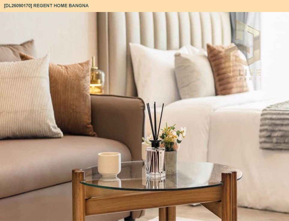 รูป DL26090170 ให้เช่าคอนโด รีเจ้นท์ โฮม บางนา (Regent home bangna) ใกล้ BTS บางนา พร้อมเข้าอยู่ โทรด่วน 0638692663 LineID @952jdxxk - รูปที่ 7/11
