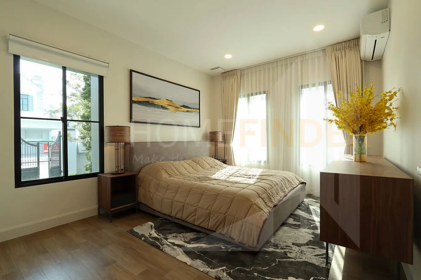 รูป NANTAWAN RAMA 9 New Krungthepkreetha 4 bedrooms, for rent - รูปที่ 7/17