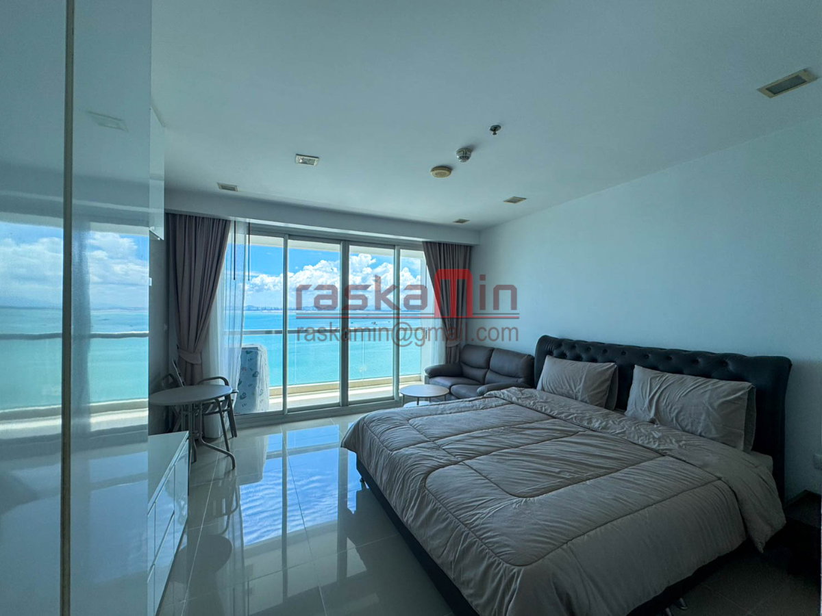 รูป 🏖️ คอนโดหรูติดชายหาด | เดอะ ปาล์ม วงศ์อมาตย์ พัทยา – ห้องสตูดิโอ พร้อมเข้าอยู่ - รูปที่ 3/11