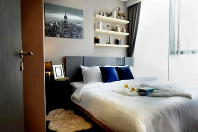 Condos for rent : 1Bed | 1Bath | BTS Phrom Phong | 30sqm | THB 20,000/mo | Fl.24 — Bright Sukhumvit 24 Bangkok