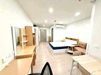 Condos for rent : R1182/[FOR RENT] Aspire Sukhumvit-Rama 4 | 9th Floor Corner Unit | Studio 27 sq.m.