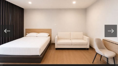 1 ห้องนอน | 1 ห้องน้ำ | BTS Nopparat | 25 ตร.ม. | 12,000 บาท/เดือน | ชั้น 12 — Ideo Ramkhamhaeng - Lam Sali Station กรุงเทพฯ