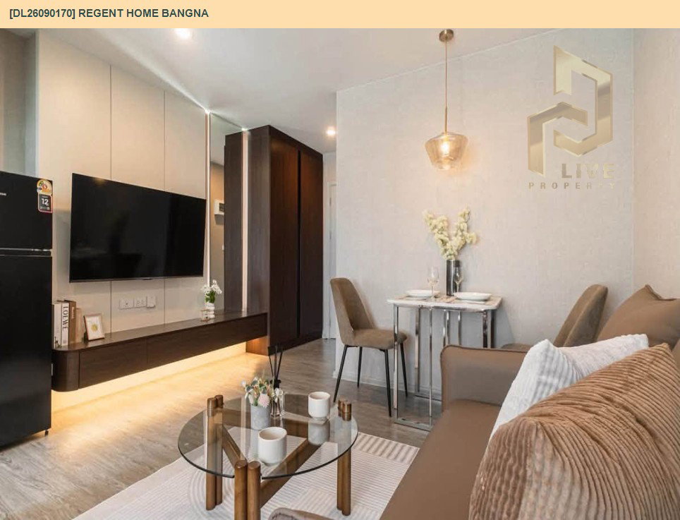 รูป DL26090170 ให้เช่าคอนโด รีเจ้นท์ โฮม บางนา (Regent home bangna) ใกล้ BTS บางนา พร้อมเข้าอยู่ โทรด่วน 0638692663 LineID @952jdxxk - รูปที่ 6/11