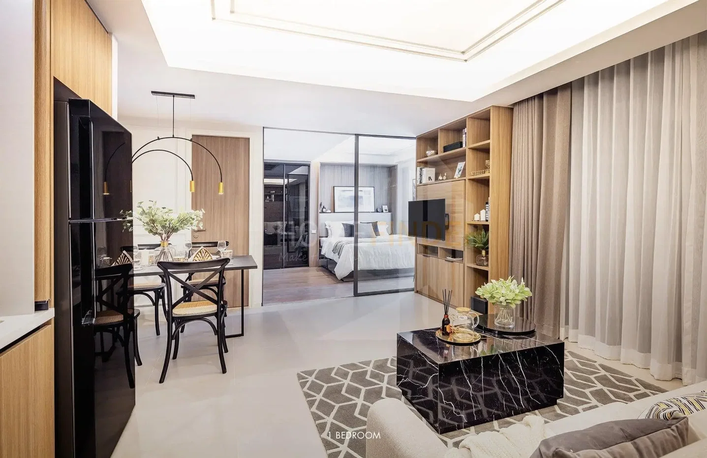 picture Circle Sukhumvit 31 1 bedroom, for sale - 3/4