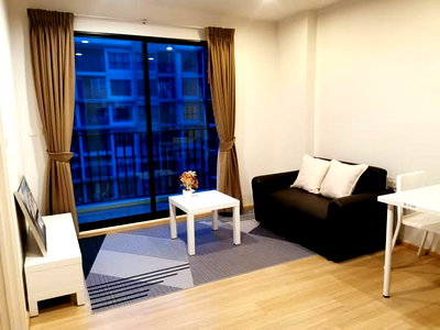 คอนโดให้เช่า : 1 ห้องนอน | 1 ห้องน้ำ | BTS Mueang Thong Thani | 34.38 ตร.ม. | 12,000 บาท/เดือน | ชั้น 22 — BASE Chaengwattana กรุงเทพฯ