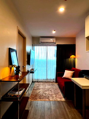 คอนโดให้เช่า : 🏷️P-137312 | Rich Park @ Triple Station :  วิวสวยห้องโปร่ง! ใกล้ APL หัวหมาก 13,000 บ. | Line ID: @easycondoplus | 099-229-6397