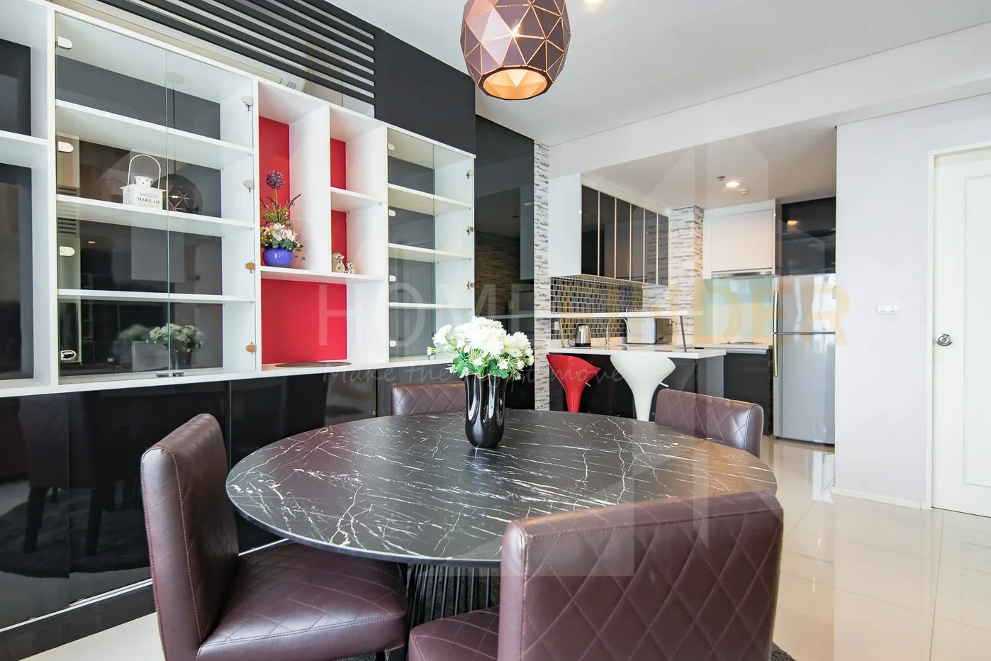 รูป Villa Asoke 1 bedroom, for rent - รูปที่ 8/33