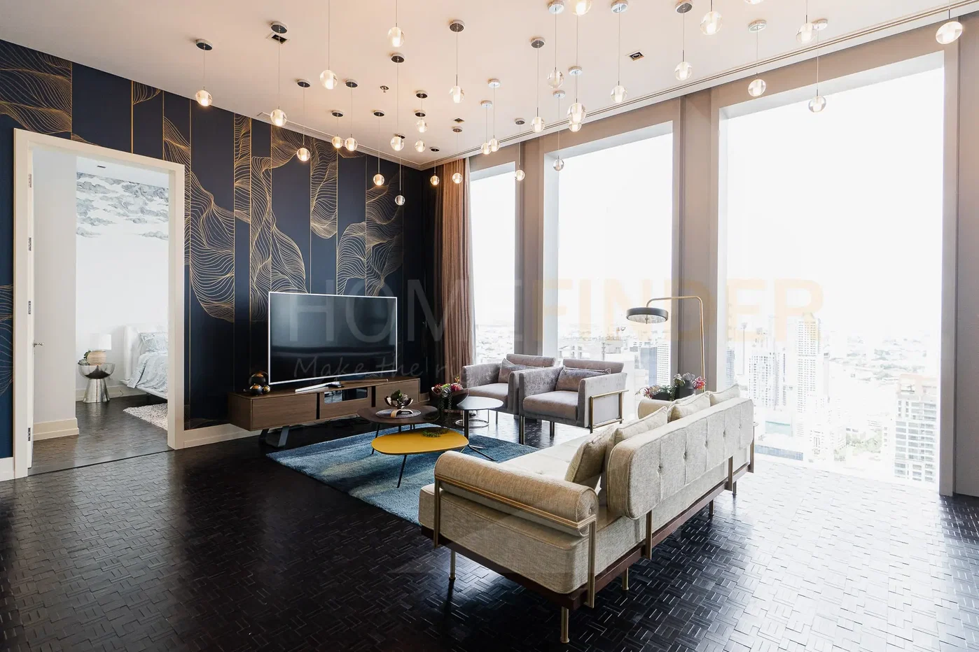 รูป The Ritz - Carlton Residences at MahaNakhon 2 bedrooms, for rent - รูปที่ 2/13