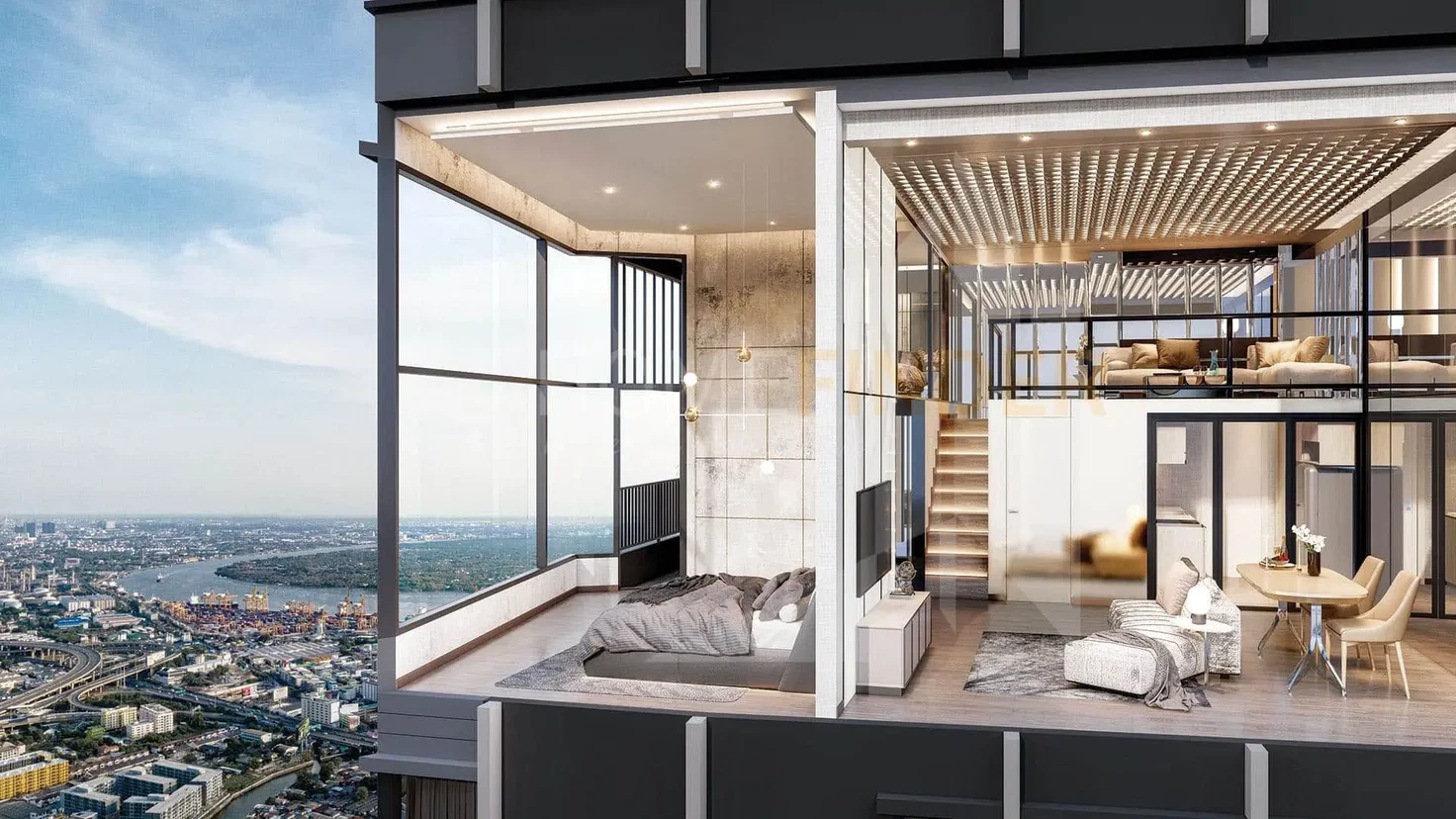 รูป KnightBridge Space Sukhumvit-Rama 4 1 bedroom, for sale - รูปที่ 2/4
