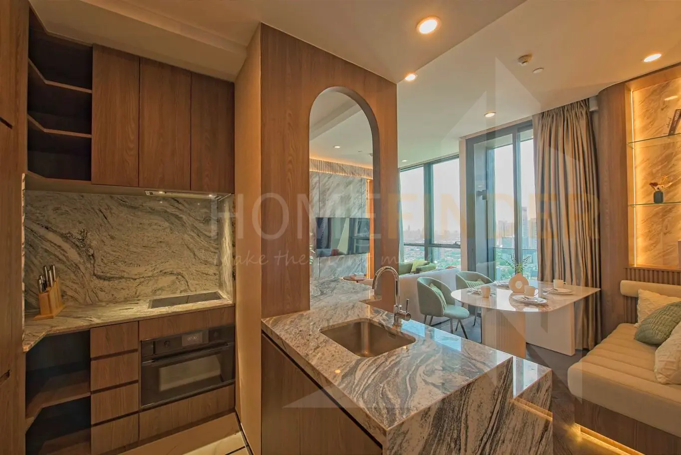 picture THE ESSE Sukhumvit 36 2 bedrooms, for rent - 7/8