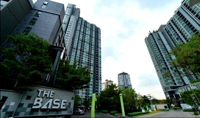 Condos for rent : 1Bed | 1Bath | BTS On Nut | 30sqm | THB 15,000/mo | Fl.35 — The Base Sukhumvit 77 Bangkok