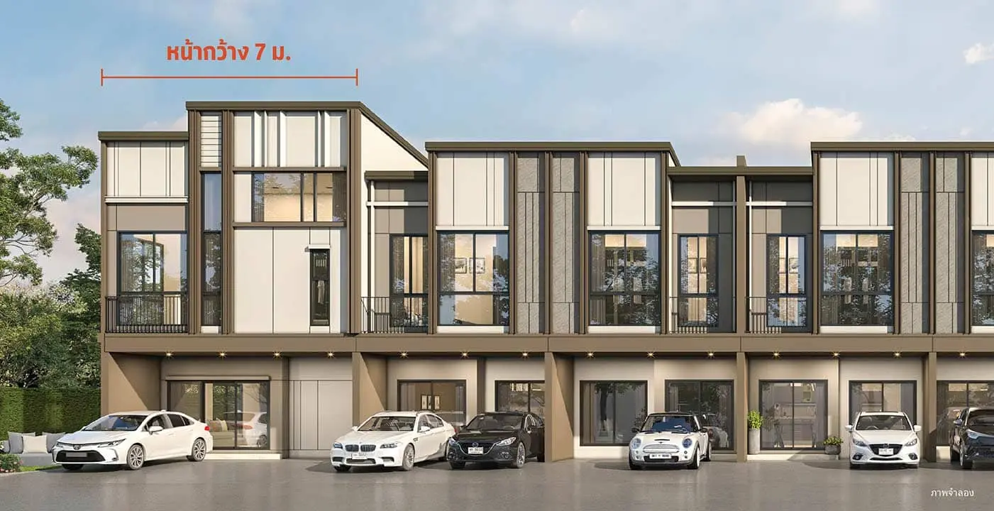 รูป V Compound Bangna-Srinakarin 3 bedrooms, for sale - รูปที่ 1/8