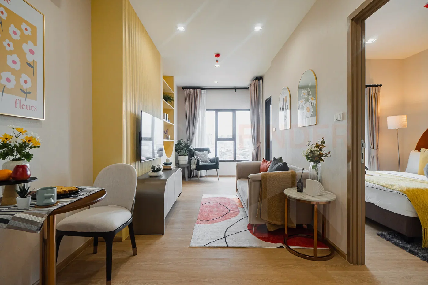 รูป Na Reva Charoennakhon 1 bedroom, for sale - รูปที่ 2/6